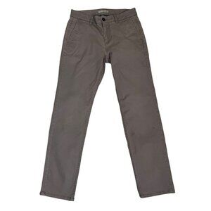Hawker Rye men's pants 29 gray lavender slim straight leg chino